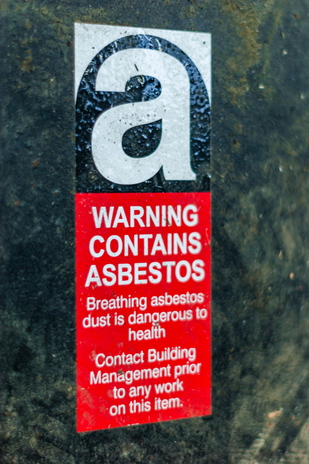 Asbestos Warning Sign Asbestos Warning Sign